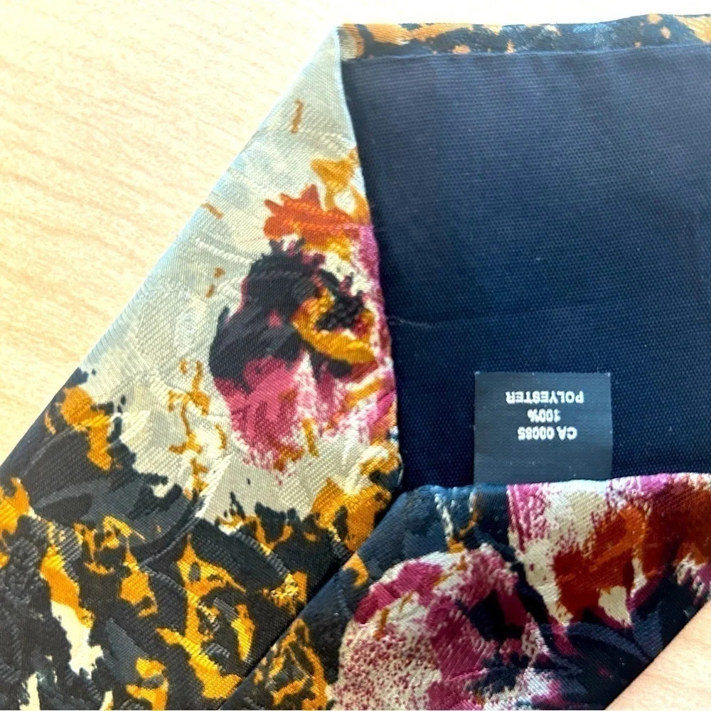 Vintage bright floral “Forsyth” tie - Picture 4 of 4